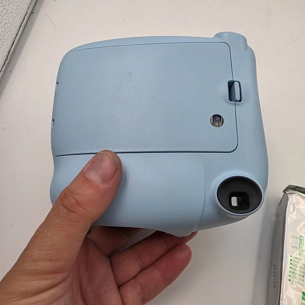 Fujifilm Instax Mini 7+ Instant Film Camera Light Blue with 20 Exposures Film A1
